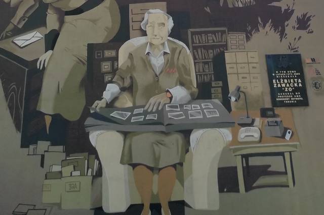 Toruń - Kadry z życia gen. Elżbiety Zawackiej