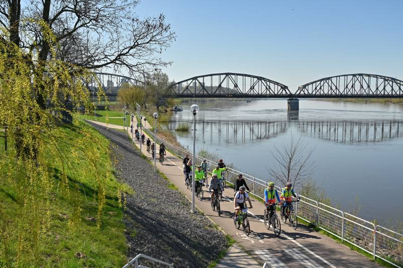 Wiślana Trasa Rowerowa – część lewobrzeżna