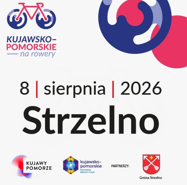 Rowerowe lato w Strzelnie! Ruszają zapisy na kolejny rajd w ramach „Kujawsko-Pomorskie na Rowery”